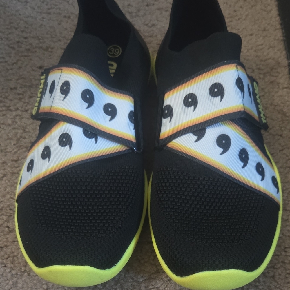 NARUTO Black and Yellow Gym Shoes
